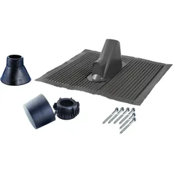 Kathrein ZTS 41sw Antennenmast-Befestigungs-Kit (Diverse), TV Zubehör, Schwarz