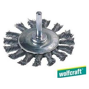 wolfcraft 1 Stahldraht-Scheibenb. S=6-kt. ø75x15mm (2119000)
