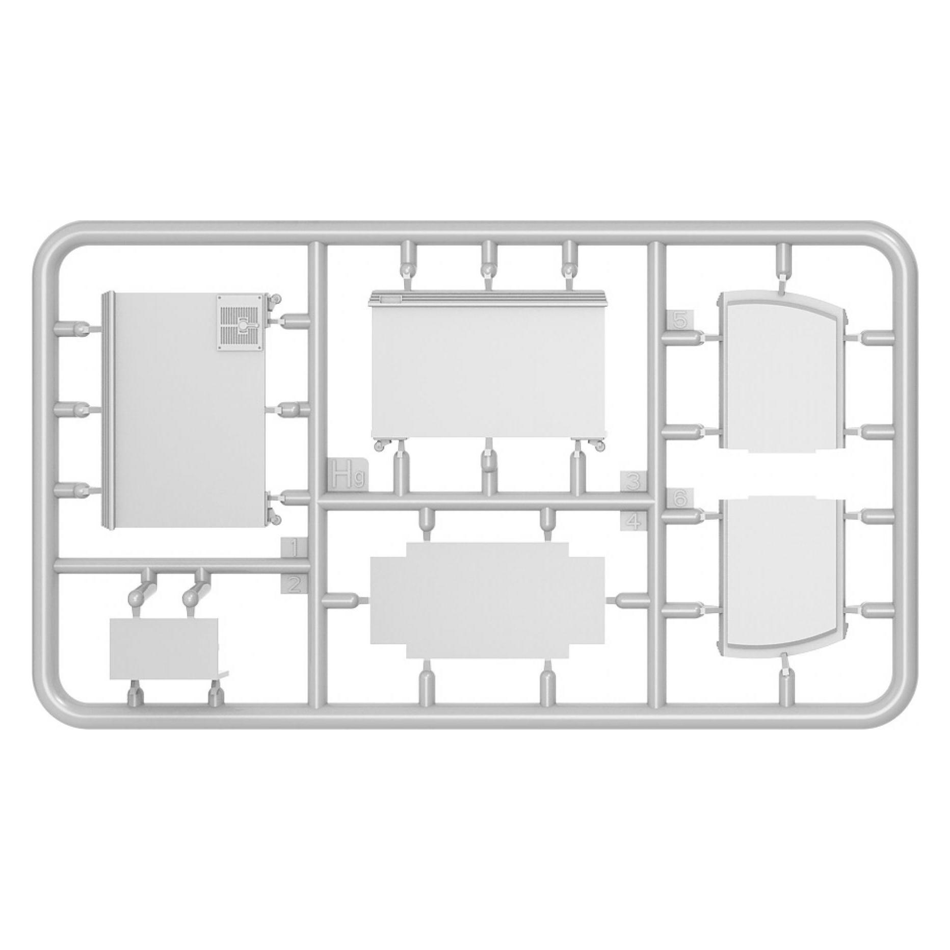 Mini art Modern Street Cafe (35610)