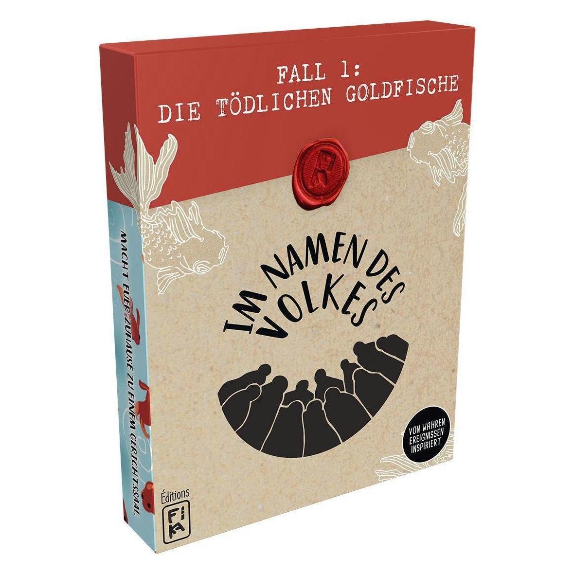 FIKA Editions Im Namen des Volkes - Fall 1: Die tödlichen Goldfische (DE-Ausgabe) (Deutsch, 2 - 12 Spieler) (BLAD0017)