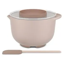 Mepal Rührschüssel 3tlg. Kunststoff Beige Creme