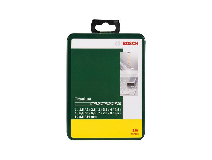 Metallbohrer BOSCH HSS-TiN -19 , grün, HSS, Bohrer, Metallbohrer