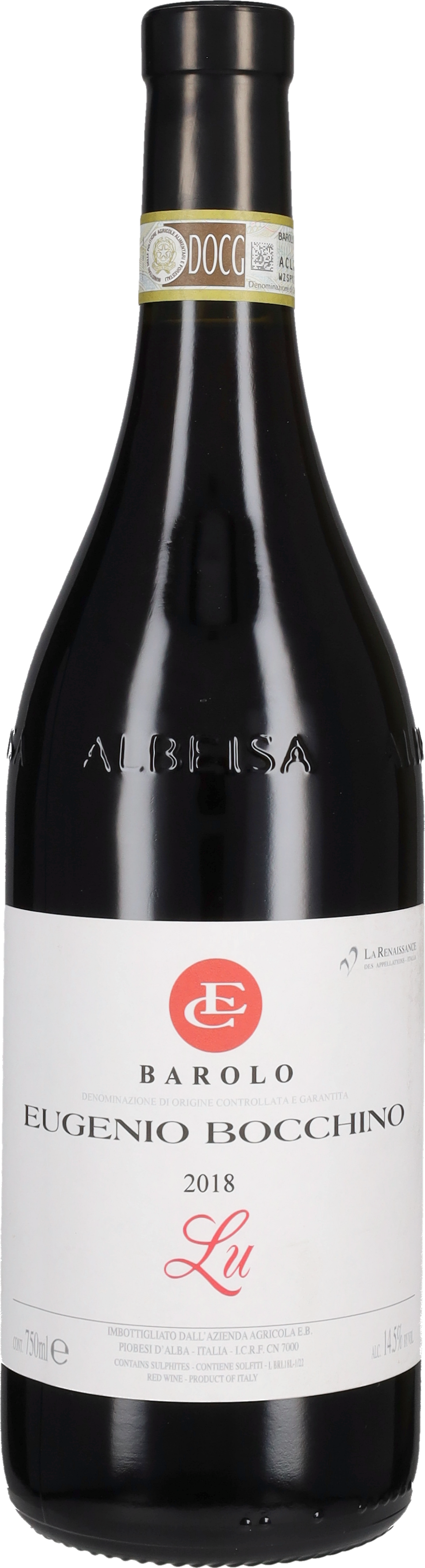 Bocchino Eugenio Barolo 'Lu' Eugenio Bocchino 2018