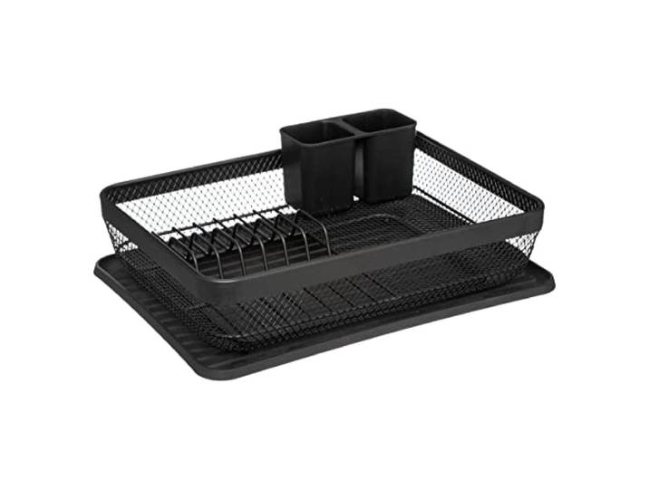 5five - metallabtropfgestell mit schwarzem mayaj -tablett