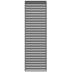 Barths Louvre – Wand 123 cm (für breite 400cm)   Anthrazit