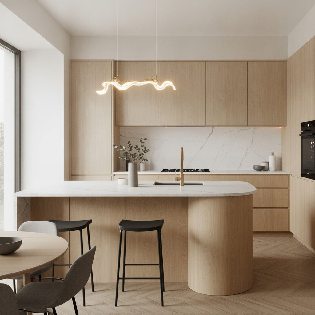 Lyora Avesa Gouden Hanglamp met Helder Glas