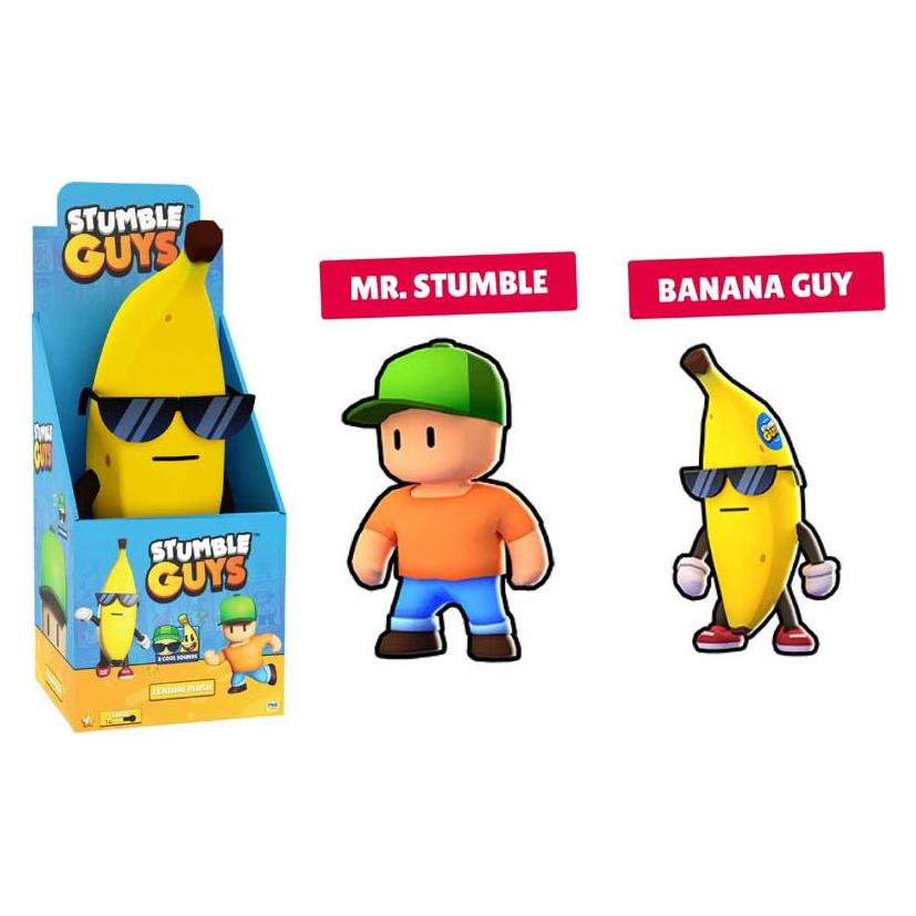 Rocco Giocattoli Stumble Guys Feature Plush 25cm Ast (25 cm) (PLH0859)