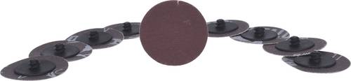 KS Tools 515.5082 Ersatz-Schleifpads, Ø50mm, Sand-Papier 240, 10er Pack