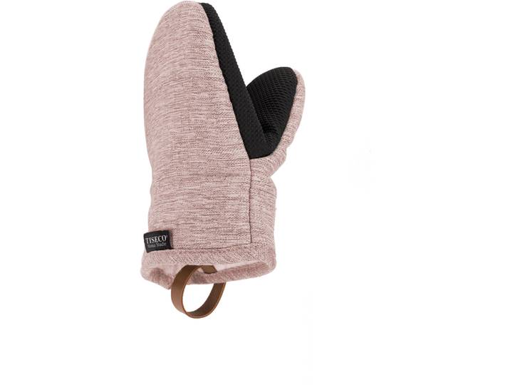 Ofenhandschuh Hercules rot Leinen/Polyester B 18 cm