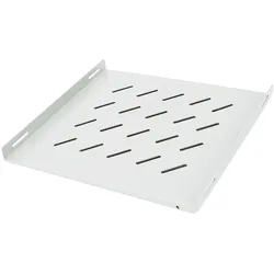 Dsit Fachboden für 800mm Tiefe Outdoor Serverschränke – 1 HE, Serverschrank Zubehör, Weiss
