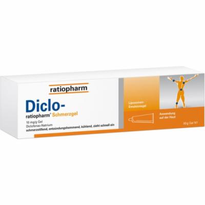 ratiopharm GmbH DICLO-RATIOPHARM Schmerzgel 50 g 04704198