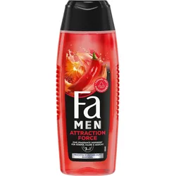 4x Fa, Duschmittel, Duschgel Men Attraction Force 250ml (250 ml)