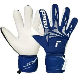 REUSCH Kinder Handschuhe Attrakt Freegel Gold X Finger Support Junior, Größe 6 in Blau Blau