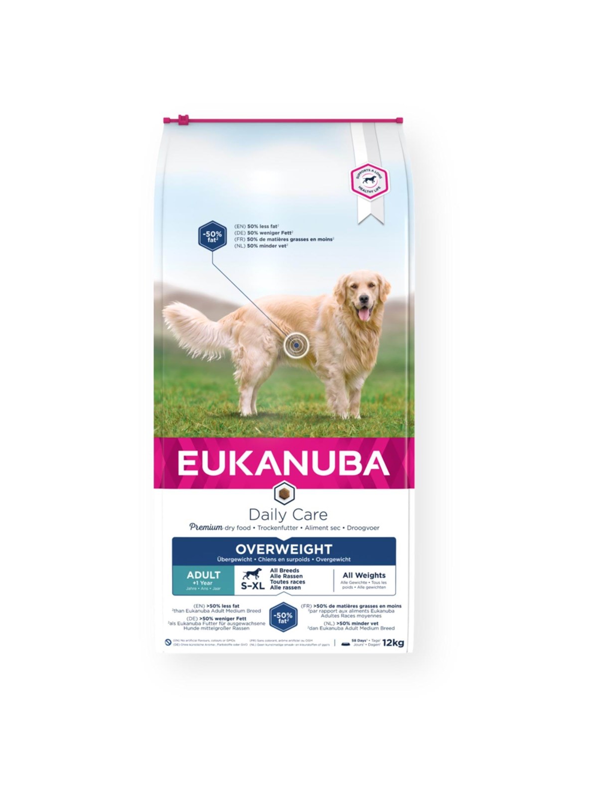 Eukanuba Special Care Overweight Adult All Breed - dry dog food - 12kg