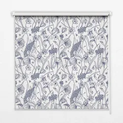 INNENROLLO - Fensterrollo - Rollo - 90x140 cm - Wildblumen