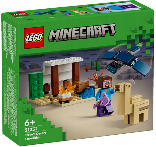 Lego EXPEDICAO STEVE DESERT 21251