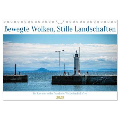 Bewegte Wolken, Stille Landschaften (Wandkalender 2026 DIN A4 quer), CALVENDO Monatskalender