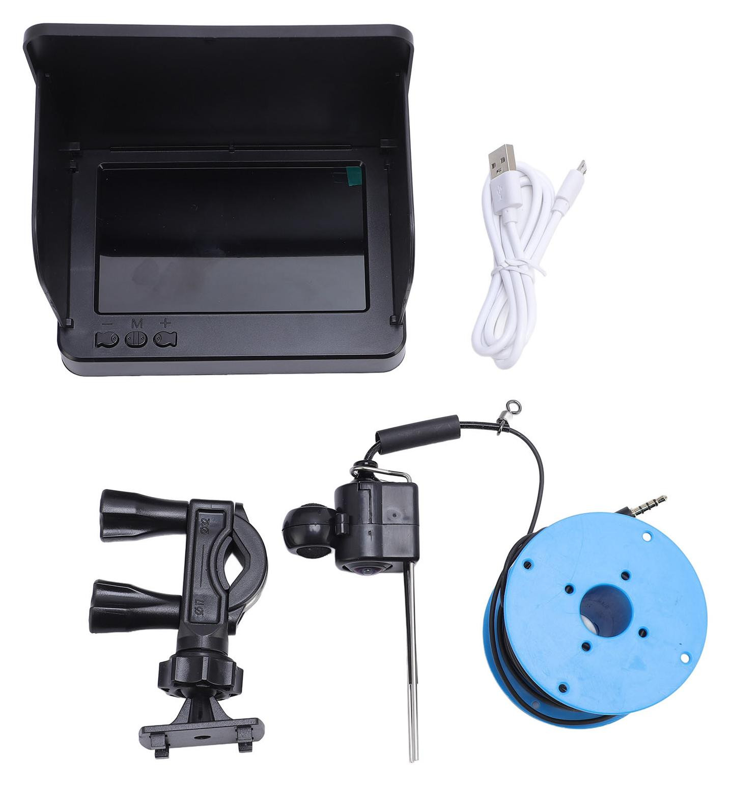 Gistuch Onderwater viscamera 1080P HD met 5-inch scherm, draagbare video-viszoeker