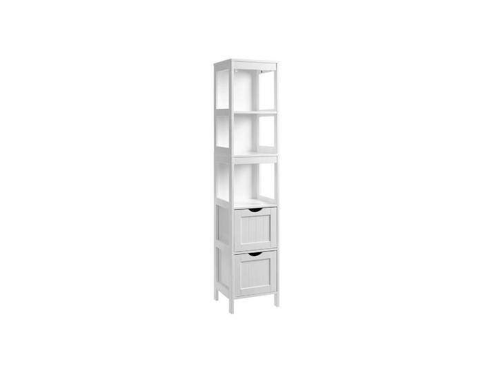 Hansiro Hochschrank, Weiß, 30x142x30 cm, Badezimmer, Badmöbel, Midischränke