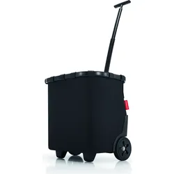 Carrycruiser Korb auf Rädern mit schwarzem Rahmen