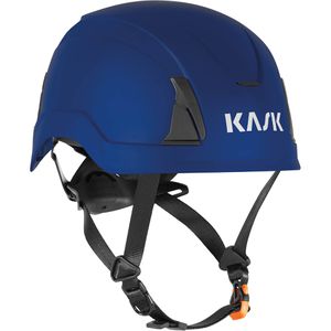 KASK Schutzhelm Primero, EN 397, EN 12492, EN 50365, mit 6-Punkt-System & Kinnriemen, Größe 52-63, blau