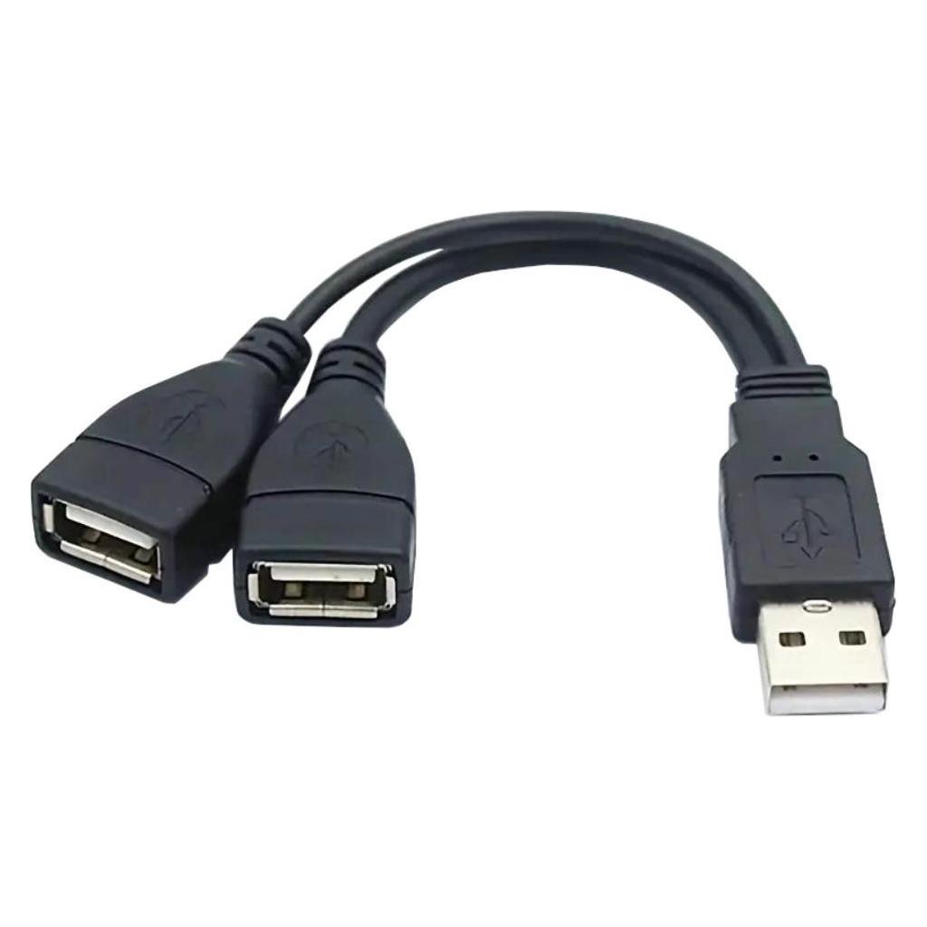 PremiumCord USB A - USB A (0.15 m, USB 2.0) (ku2y03)