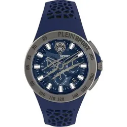 PLEIN SPORT Uhren THUNDERSTORM CHRONO, Größe 0 in Blau 241