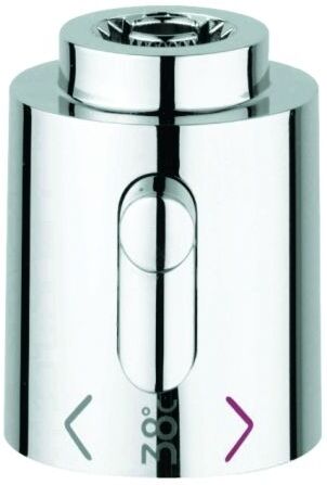 Grohe Temperaturwählgriff 06676 06676000 für Thermostat chrom