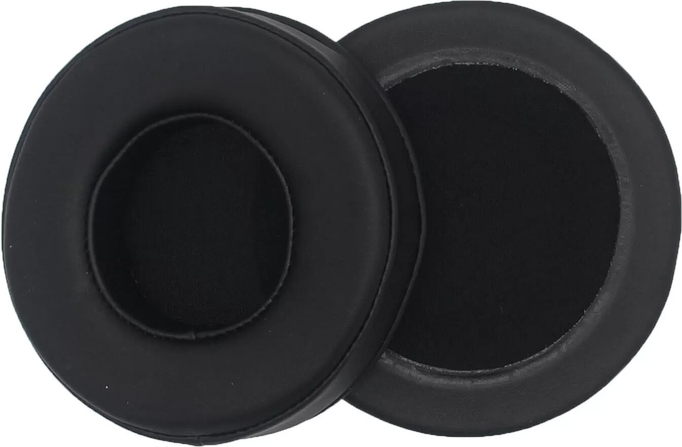 INF Ersatz-Ohrpolster für Kopfhörer, 70 mm runde Ohrpolster mit Memory-Schaumstoff, 2er-Pack