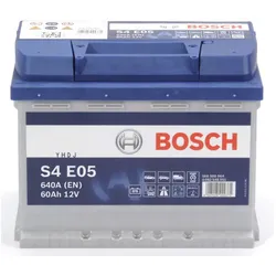 Autobatterie BOSCH S4E05 12V 60Ah 640A B13 0 092 S4E 051 EFB-Technologie