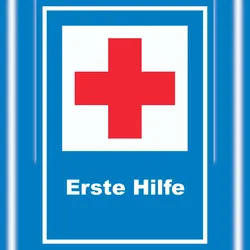 HB-Druck Richtzeichen Erste Hilfe Schild A5 (148x210mm)