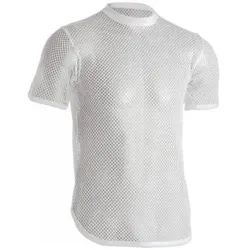 Dovre Organic Cotton Net T-shirt Weiß Ökologische Baumwolle Large Herren