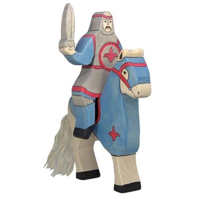 Blauer Ritter, reitend (ohne Pferd)