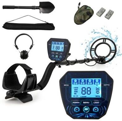 Costway Metal Detector with Backlit LCD Display and Advanced DSP Chip