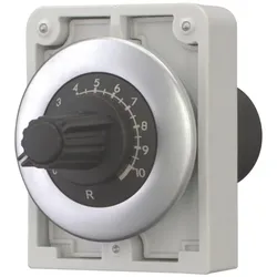 Eaton 187081 Potentiometer, flache Front, M30, 30.5 mm, P 0.5 W, Frontring Metall M30C-FR*-*