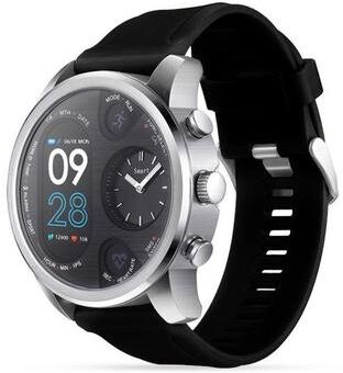 Inspired Deals T3 Men's Smart Watch Dual Display IP68 Waterproof Fitness Tracker Watch With 15 Day Standby black