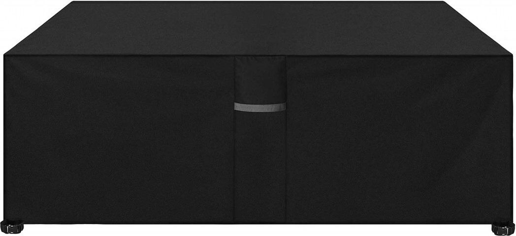 Dakota Fields Ceceilia Outdoor Cover Black 100cm H X 300cm W X 250cm D