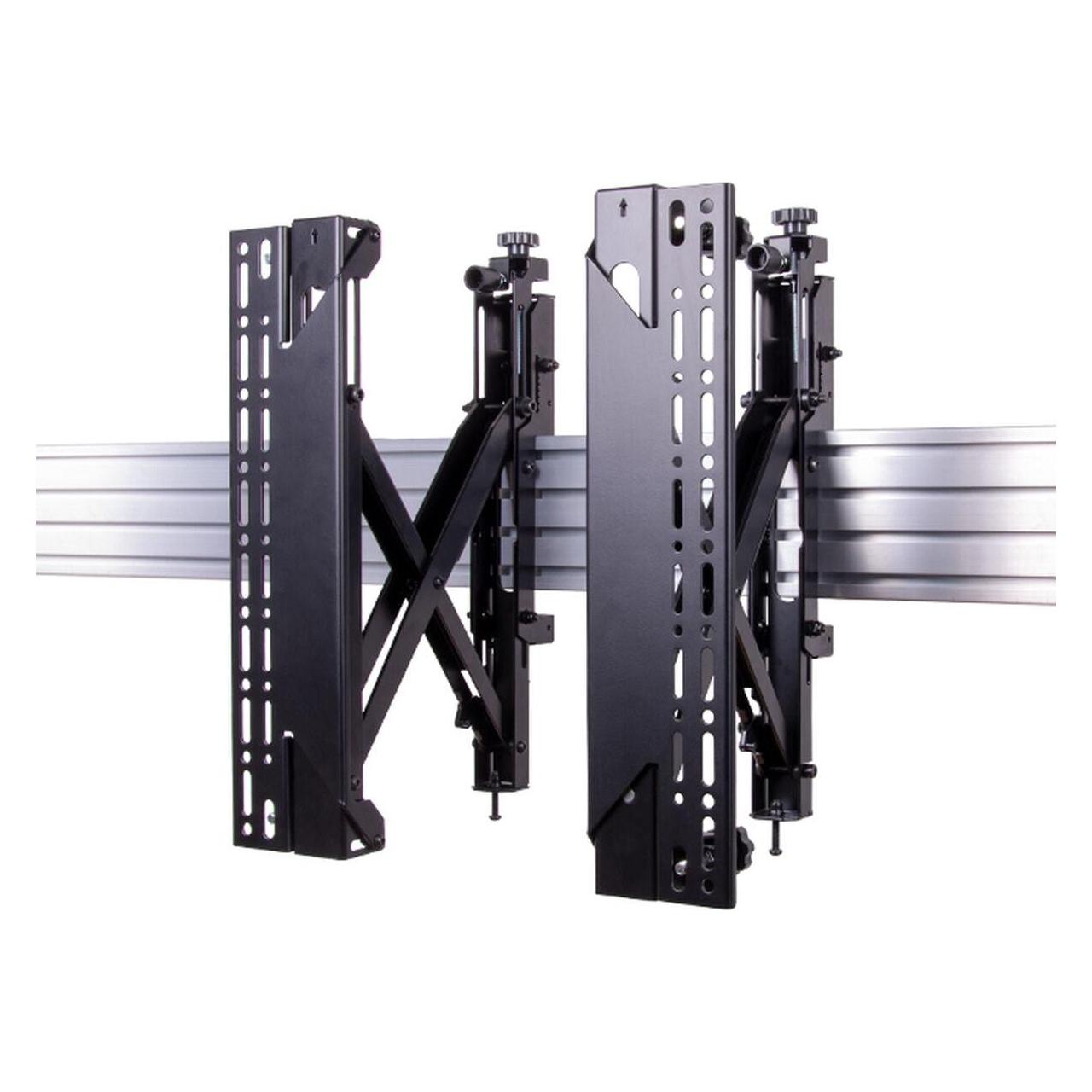 b-tech BT8390-VESA400MAP - Schnittstellen-Adapterarm - Schwarz - 50 kg - Schiene - 165 (Wand, 50 kg, 39" - 70") (BT8390-VESA400MAP/B)