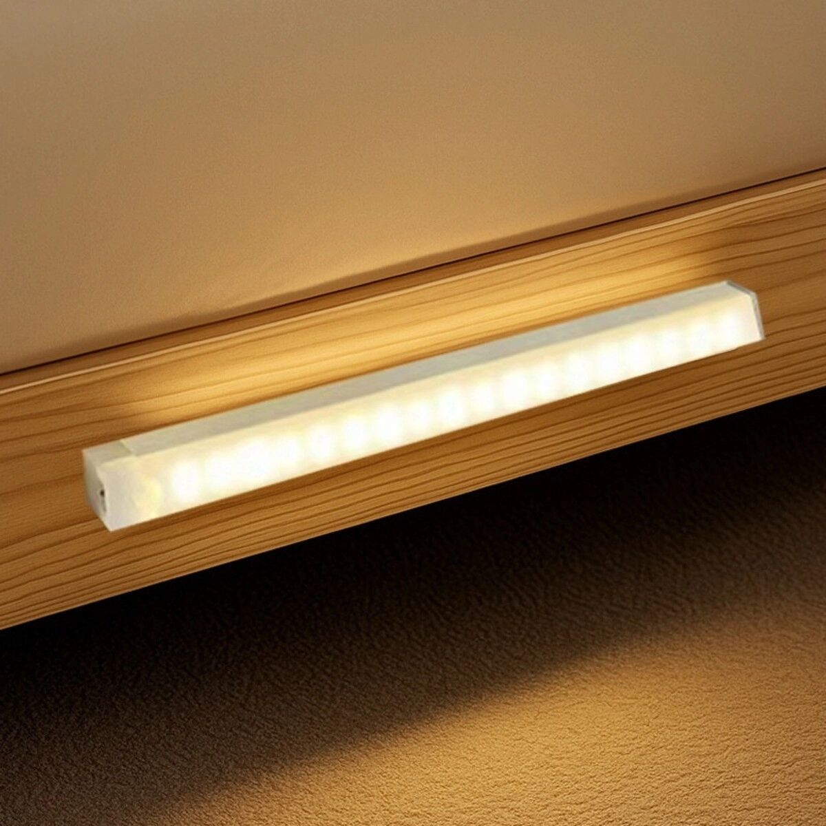INF Bande LED à capteur de mouvement 20cm 2W – Rechargeable magnétique TYPE-C, Pack de 6
