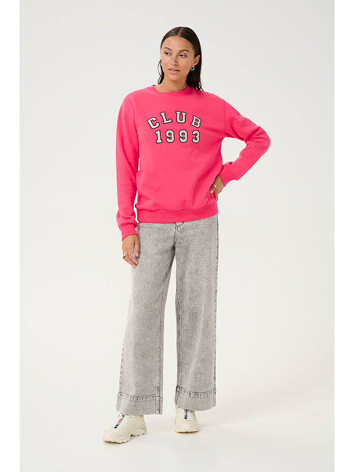 Kaffe Sweatshirt "Viola" in Pink - S