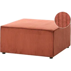 OTTOMANE Cord Goldbraun Lemvig
