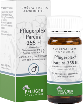 Homöopathisches Laboratorium Alexander Pflüger GmbH & Co. KG PFLÜGERPLEX Pareira 355 H Tabletten 100 St 09708829