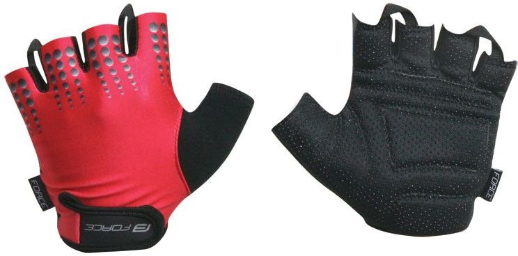 Force Guanti ciclismo  Sport rosso