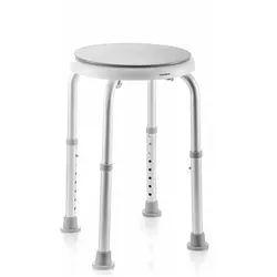 InnovaGoods, Badewannensitz + Duschhocker, Verstellbarer Duschhocker mit drehbarem Sitz (130 kg)