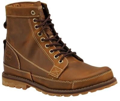 Timberland Originals Mid Lace-Up Boot - Mens 10 Brown Boot W