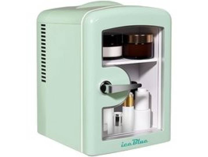 Mini réfrigérateur - GENERIQUE - 4 L (6 canettes) - Fenêtre visible - Thermoélectrique - Vert