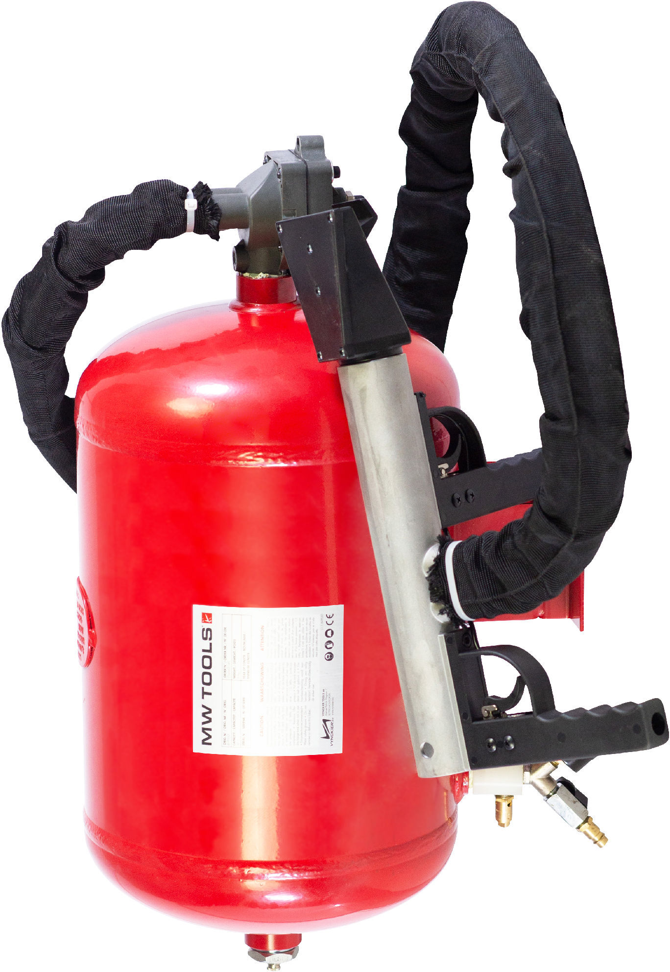 Canon à air de gonflage pneus avec réservoir de 24 litres MW Tools BVP550