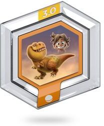 Disney Infinity 3.0 Power Disc The Good Dinosaur-Nash (Diversen) Gebruikt