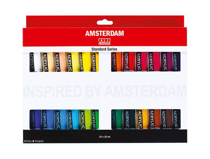 Amsterdam Acryl-Set 20 ml 24 Stück