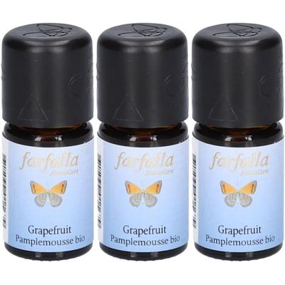 Farfalla Grapefruit Äth/Öl kbA 5 ml x3 3x5 Ätherisches Öl